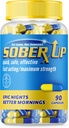 SOBER UP Rimedio di massima resistenza e sollievo rapido agisce • Pillole intelligenti partito • Ogni volta che bevi supplemento di vitamina w/DHM + Glutathione + clorella + L-teanina (USA)
