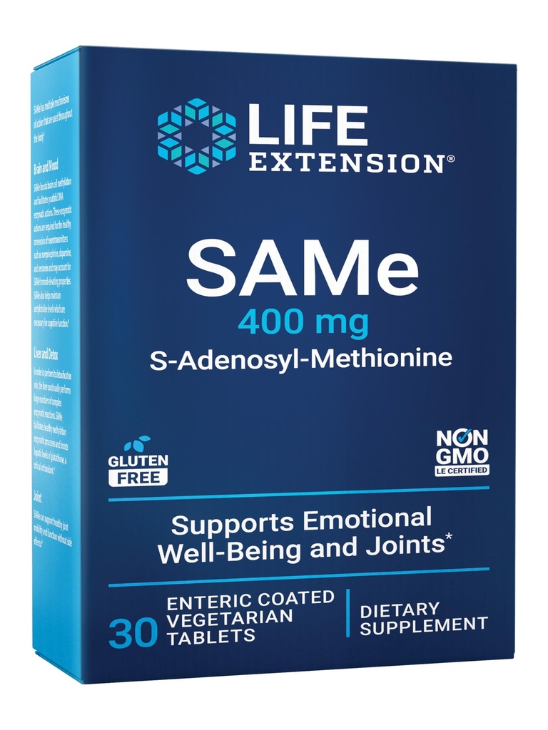 Estensione della vita Stessa, Mood, Joint & Liver Support, Senza glutine, Non OGM, Vegetariano, 30 compresse