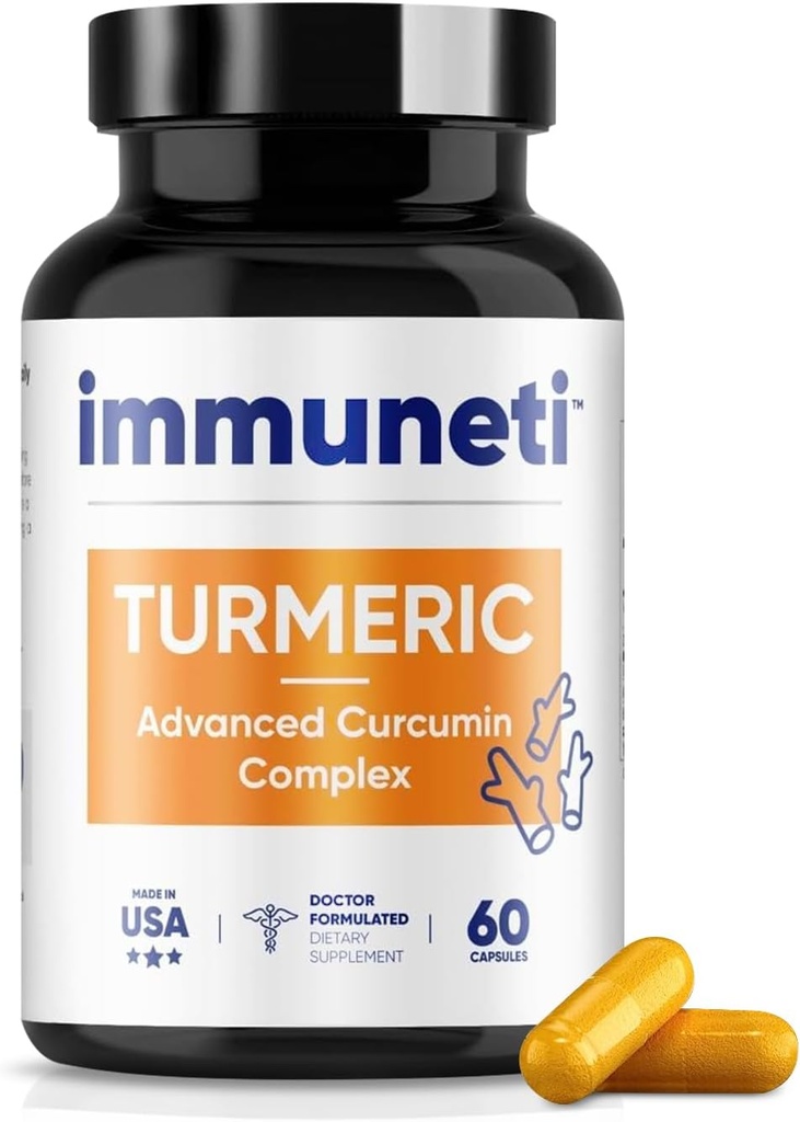 Immuneti - Turmeric Advanced Curcumin Complex 60 Kapseln