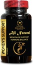 Menopause Unterstützung für Frauen - Menopause & Perimenopause Ergänzungen für Frauen, Hot Flashes, Nachtsüße, Immune Health Support, Trans-Resveratrol - 1 Flasche 60 Kapseln