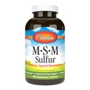 Carlson - M-S-M Sulfur, 1000 mg - Superior Bioavailability, Joint Function, Connective Tissue Support & Healthy Skin, 300 Vegetarian Capsules