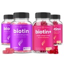 NutraChamps Biotin & Biotin+. Le duo complet pour cheveux, peau et ongles. Biotine, collagène, kératine et plus