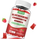 Verbesserte Glucosamin Chondroitin-Gummien mit MSM für Erwachsene - Extra-Strength Joint Health & Flexibility, Antioxidant & Immune Support Supplement, 60 Count