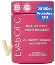 Vitamine di menopausa complete - Ashwaghanda, Probiotici, ACV per la gestione del peso, Flash caldi, Maglioni notturni, Blocco, Equilibrio di ormone - Vegan 60 Caps Menopause Supplementi per le donne Non OGM
