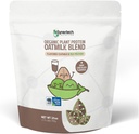 10g miscela di oatmilk proteico a base vegetale | Gusto di cioccolato scuro (30 Serve) | 100 Calorie | Non-GMO, Certificato Organico, Allergene Free | 1lb Bag