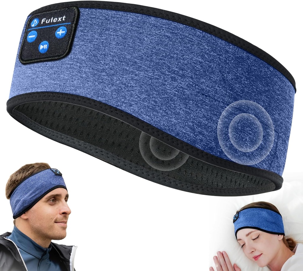 Sleep Headphones Headband10Hrs Bluetooth Headband mit Cozy Earbuds Komfortable Sleeping Kopfhörer für Side Sleepers, Sleep & Lounge Geschenkidee für Damen Männer