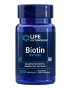 Integratore di supporto per la vitamina B7 Biotin 600 mcg per capelli bellissimi, unghie e oltre – senza glutine, non OGM - 100 capsule