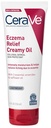 CeraVe Eczema Relief Creamy Body Oil, Eczema Crema Calmante Con Oatmeal Colloidale & Safflower olio per pelle secca & Itchy Rilievo della pelle, steroide Free & Paraben Free, 8 oncia