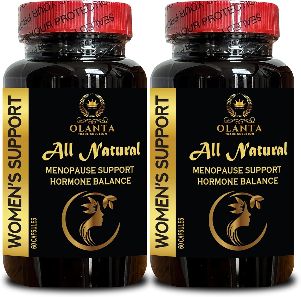 SUPPLÉMENT DE SOUTIEN MENOPAUSE - Chasteberry for Hormone Balance, Supplément pour les femmes pour soutenir la ménopause, aide à soutenir l'équilibre hormonal et le bien-être des femmes - 2 bouteilles 120 capsules