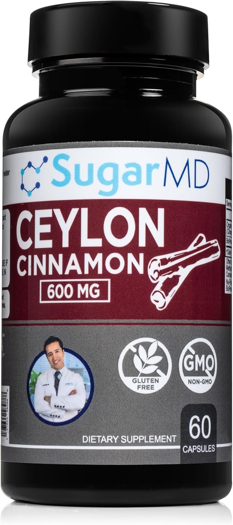 Ceylon Cinnamon Kapseln - 60 von SugarMD
