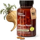 Pflanzentherapie Maca Root Capsules Hergestellt in den USA 4 Monat Versorgung unterstützt sexuelle Gesundheit, Mood Boosting, Energizing & Reduces Tension Supplements für Männer & Frauen 120 Vegetarische Kapsel