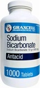 Compresse di bicarbonato di sodio |USP 650mg (10 Gragni) |Rilievo di indigestione acida, bruciore di stomaco, stomaco acidulo e stucco | Salute renale | 1000 conte