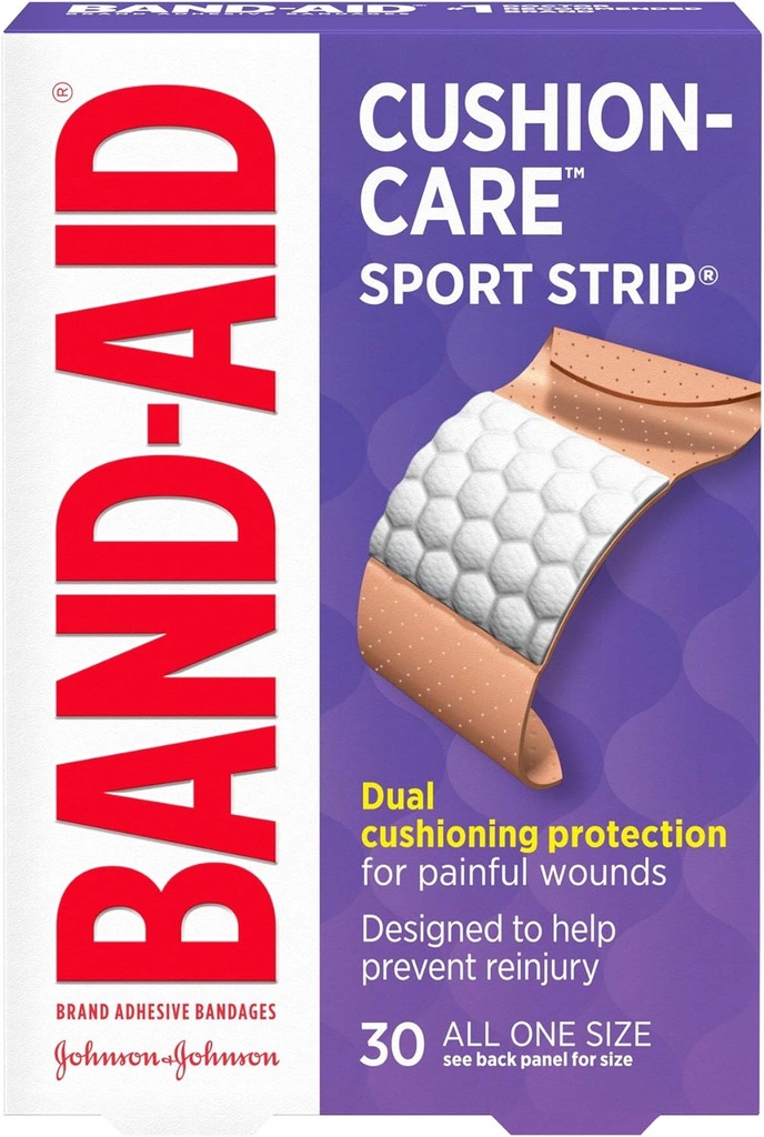 Band-Aid Bandaggi adesivi, Sport Strip/Extra Wide, 30 Conte