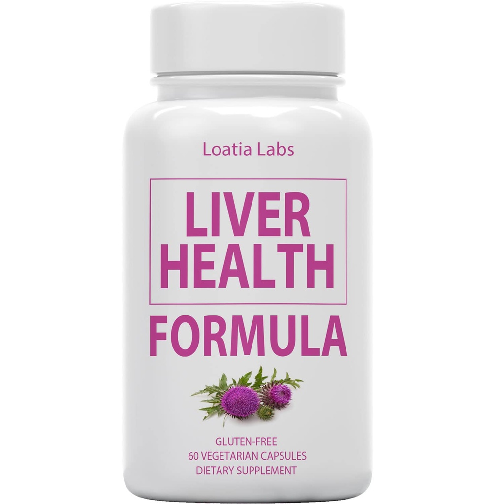 (2 Pack) Liver Health Formula, Cleanse, Detox, Flush, Repair Fatty Liver Support, mit Artichoke, Milk Thistle, Dandelion, Beet, Berberine, Pure Natural Superstar Research, Vegan Capsules Supplement
