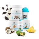 Detox Plus Kit, Pulizia giornaliera Pure Fiber Meal Sostituzione, Bere Mix, Shake Booster & Supplement, Body Cleanse Kit per le donne, Daily System Cleanse - Cookies & Cream, Aloe Vera Hibiscus