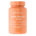 Dermala #FOBO SUPPLÉMÉANT pour être supplément d'acné.Tous les prébiotiques naturels quotidiens Probiotiques Vitamines Mélanger la peau avec le zinc.