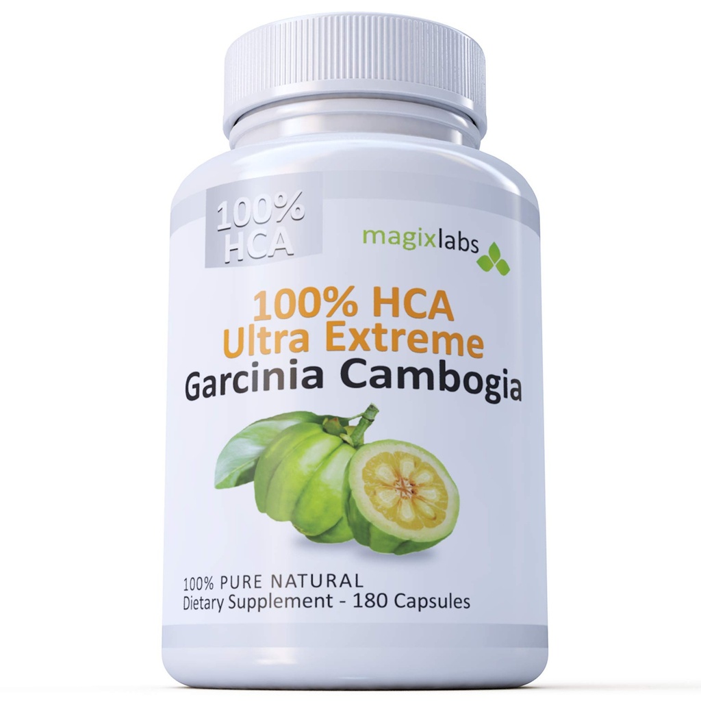 100% HCA Ultra Extreme Garcinia Cambogia Extrakt – 100% rein natürlich – Die ultimative schnelle Aktion Ergänzung
