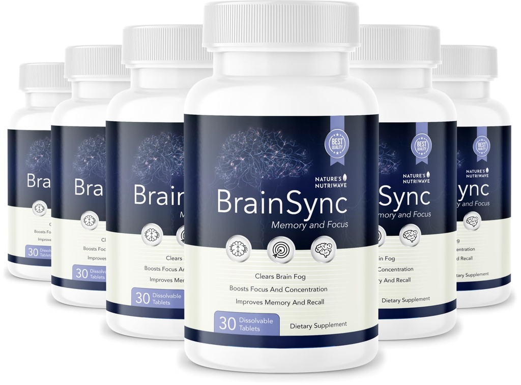 Integratore Probiotico BrainSync – Supporta il benessere quotidiano & Gut-Brain Balance – 3,6 miliardi di CFU – 30 compresse dissolvibili, 6 mesi di alimentazione