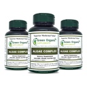 Algae, Fucoidan, Blue Green Algae, Kelp, Bladderwrack, Chlorella, Spirulina, Irish Moss, Dulse, 90 VCaps, Haute Absorbable, Non-OGM, Sans gluten (paquet de 3)