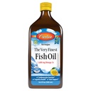 Carlson - L'huile de poisson très fine, 1600 mg Omega-3s, supplément liquide, norvégien, sauvage, source durable, citron, 16,9 Fl Oz