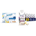 Juven Therapeutic Nutrition Drink Mix Pulver für die Wundheilung, 30 Count + Sicherstellen Max Protein Nutrition Shake, Französisch Vanille, 12 Packung