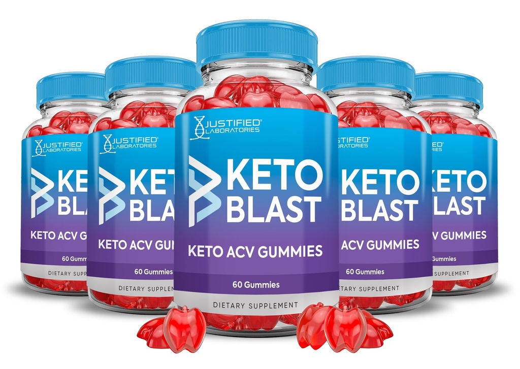(5 Pack) Aceto di sidro di mele Gummies 1000MG Keto Blast Keto ACV Gummies Formula avanzata formulata con succo di barbabietola di melograno Polvere B12 Vegan Non OGM 300 Gummys
