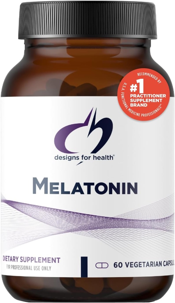 Conceptions pour la santé Mélatonine 3mg - pour les adultes - Végétarien + Non-OGM (60 capsules)