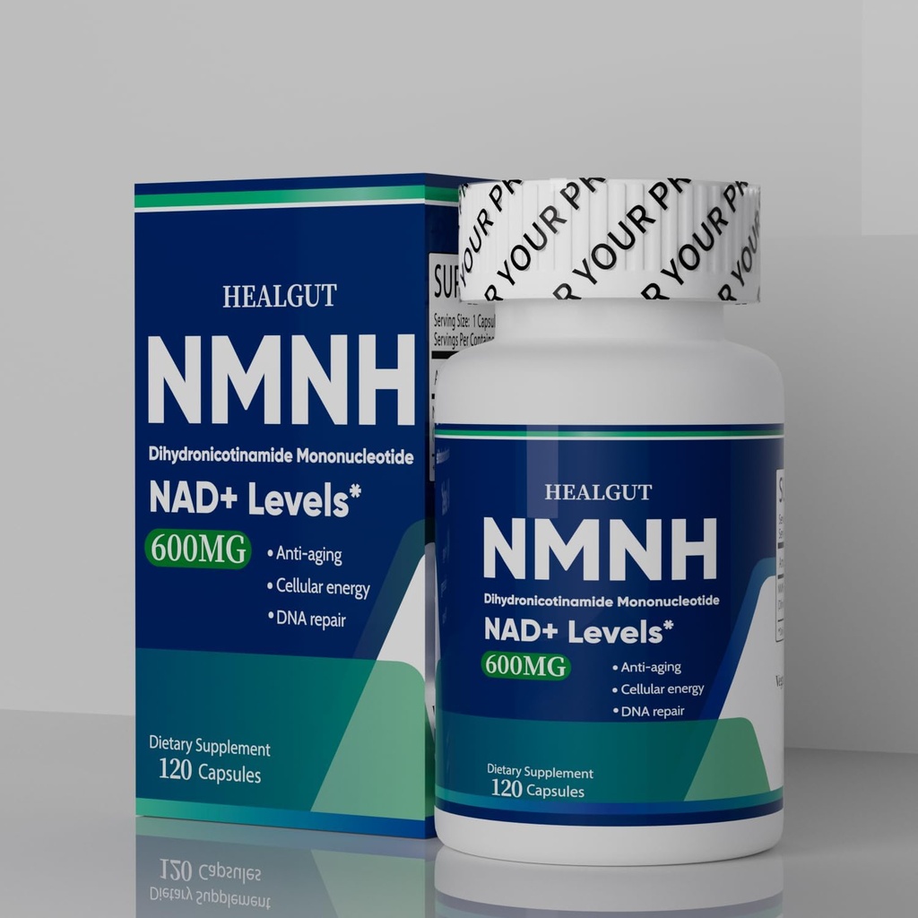 NMNH-Ergänzung zu erhöhen NAD+ Levels - Liposome Kapseln 120 Servierungen für Anti-Aging Frauen