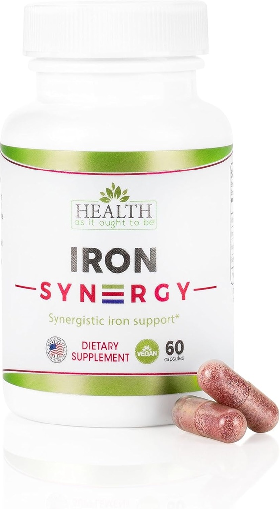 La santé comme elle devrait être le supplément de Syn3rgy du fer.