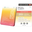 Focus & Clarity Nootropic Supplement – Brian Boost | L-Theanin, Koffein, Lion’s Mane, Magnesium, Vitamin B6 & B12 | Brain Support, Memory, Focus & Energy | Mint Flavor (30 Chewables) (1)