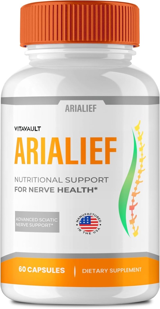 Arialief Gehirn Ergänzungen für Gedächtnis und Fokus Kapseln, Aria LIEF Advanced Formel Gehirn Gesundheit Unterstützung Pillen Maximale Stärke Nootropics Arialief Alle natürlichen Unterstützung Pillen Bewertungen (60 Kapseln)