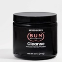 (Bum) Psyllium Husk Fiber Powder, Gemischte Berry Flavored Drink mit Stevia, Colon Cleanse für Bloating Relief & Digestive Health, Daily Soluble Fiber Supplement, Sugar & Gluten Free, Vegan, 30 Portionen