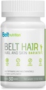 Gürtel Haar, Nagel und Haut Bariatric (Gast Bypass, Sleeve Gastrectomy) Multivitamin und Multimineral Tische - No Flavor - 1 Monat Versorgung