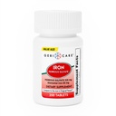 GeriCare Eisensulfat Tabletten 325mg, Elemental Eisen 65 mg Hochpotenz Eisen Ergänzung | Nahrungsergänzung 200 Graf. (Pack von 1)