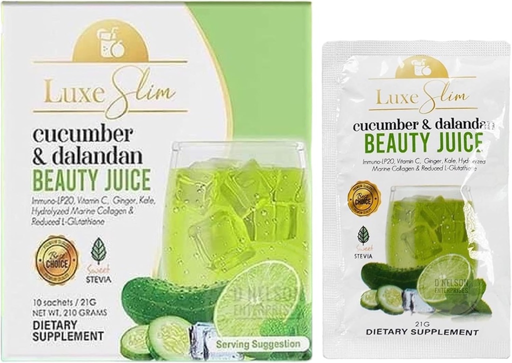 Concombre et Dalandan - Jus de beauté 10 x 21g, 1