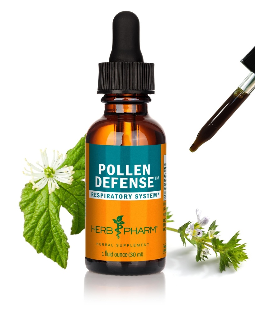 Kräuter Pharm Pollen Defense Flüssige Kräuterformel für Atemsystemunterstützung - 1 Unze (FEYE01)