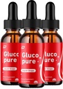 Gluco Pure Drops Formula sana - Gocce di supplemento dietetico - Gocce liquide di GlucoPure Extra di Forza, Gloco Pure Drops Recensioni (3 pacchetto – 3 mesi di fornitura)