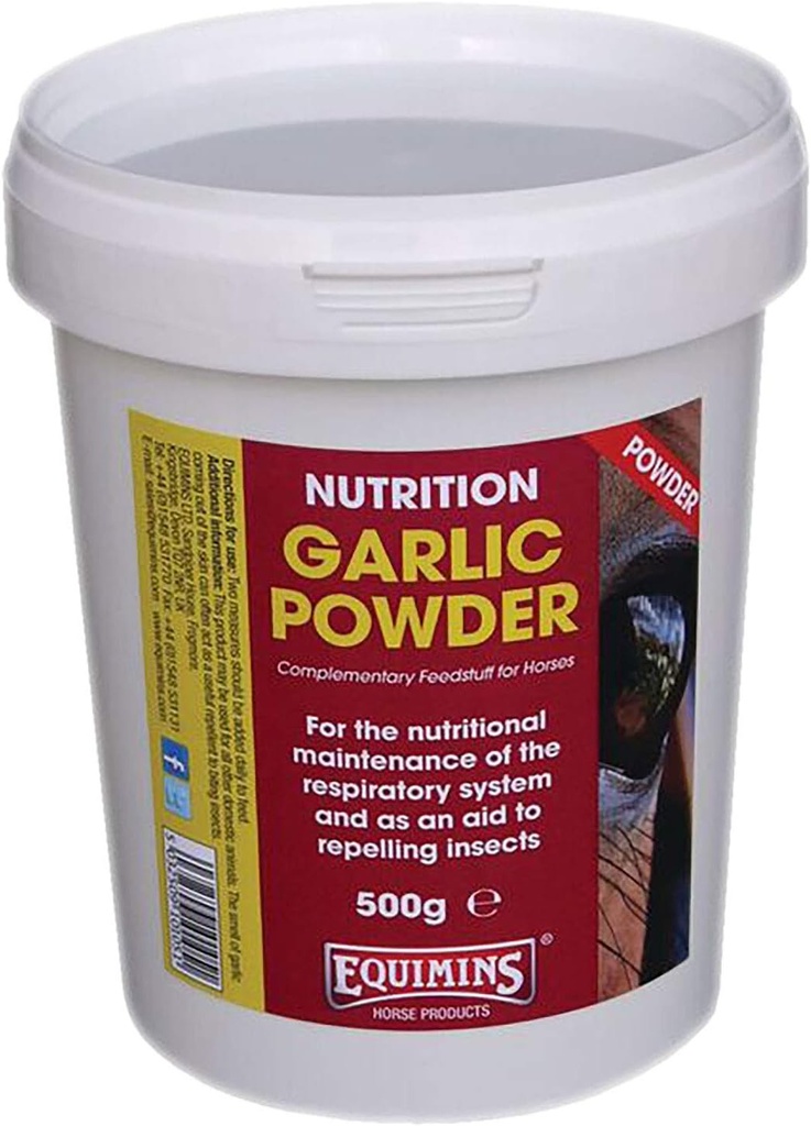 Sacchetto di ricarica della polvere di aglio, equimini, nutrizione del cavallo e integratori, 3kg