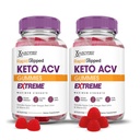 Laboratori giustificati (2 Pack Rapid Ripped Keto ACV Gummies Extreme 2000MG Rapidripped Keto Gummies Aceto di sidro di mele Formulato con Polvere di succo di barbabietola di melograno B12 Vegan Non OGM 120 Gummys