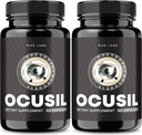 Rize labs Ocusil Capsules, Ocusil Support Eye Supplement, Ocusil Lubricant per migliorare la concentrazione e la messa a fuoco, Ocusil All-Natural Pills for Healthy Eyes (120 Capsules) (Pack of 2)