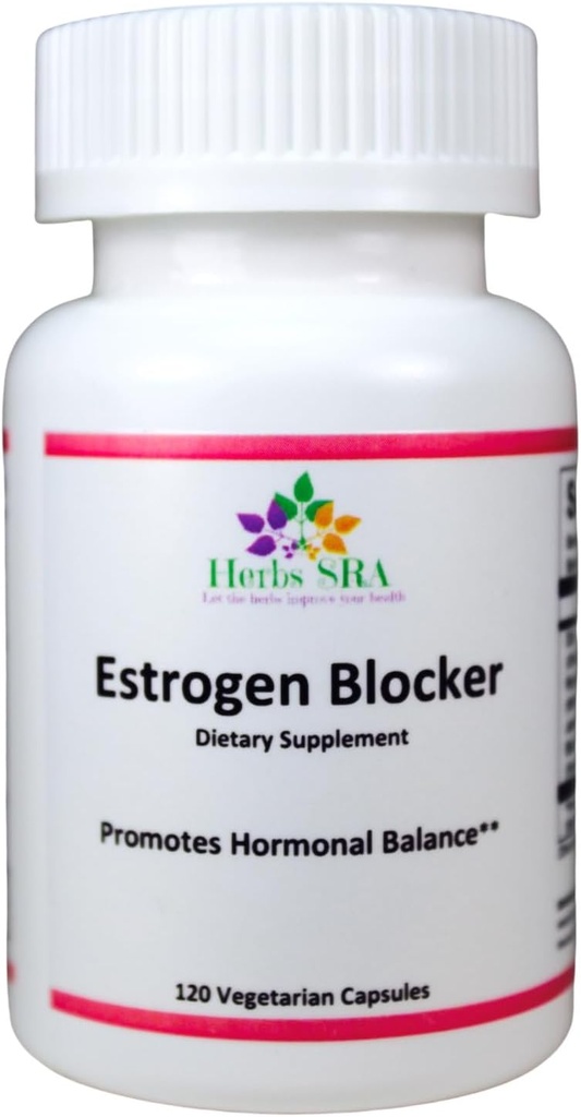 Estrogen Blocker - Formule avancée avec DIM & Resvératrol - Soutient l'équilibre hormonal et la santé cellulaire - 120 Capsules végétariennes