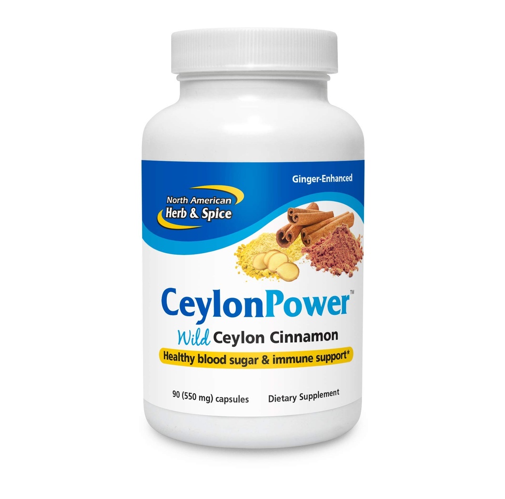 NORTH AMERICAN HERB & SPICE CeylonPower 90 capsule