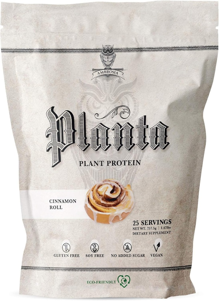 Ambrosia Planta - Protéines végétales de qualité supérieure : Vegan & Keto Friendly.