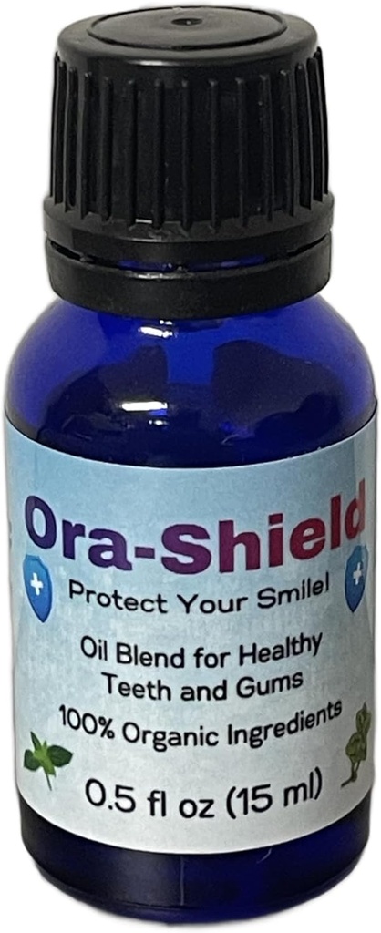 Huile de dent biologique pour soulager la maladie de la gencive et la gingivite Aide – Soignes Douleurs, saignements ou gommes régénérantes – Huiles essentielles pour les dents et la bouche – Soutien au microbiome oral – Adultes et enfants (1 Pack)