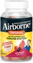 Airborne 750mg Vitamina C Gummies Per Adulti, Integratore di Supporto Immune con Potenti Antiossidanti Vitamine C & E - 42 Gummies, Molto Aroma Berry