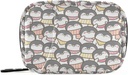 Cartoon Penguin Pill Box 7 giorno Pill Case Travel Pill Organizer Bag con Zipper Portable Weekly Case Bag Dimensioni compatte per il supporto supplemento di vitamina