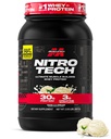Muscletech Whey Protein Powder (Vanilla Cream, 2.2 Pound) - Nitro-Tech Ultimate Muscle Building Formula with Whey Protein Isolate - 30g of Protein, 3g of Creatine & 6.8g of BCAA - Packaging May Vary
