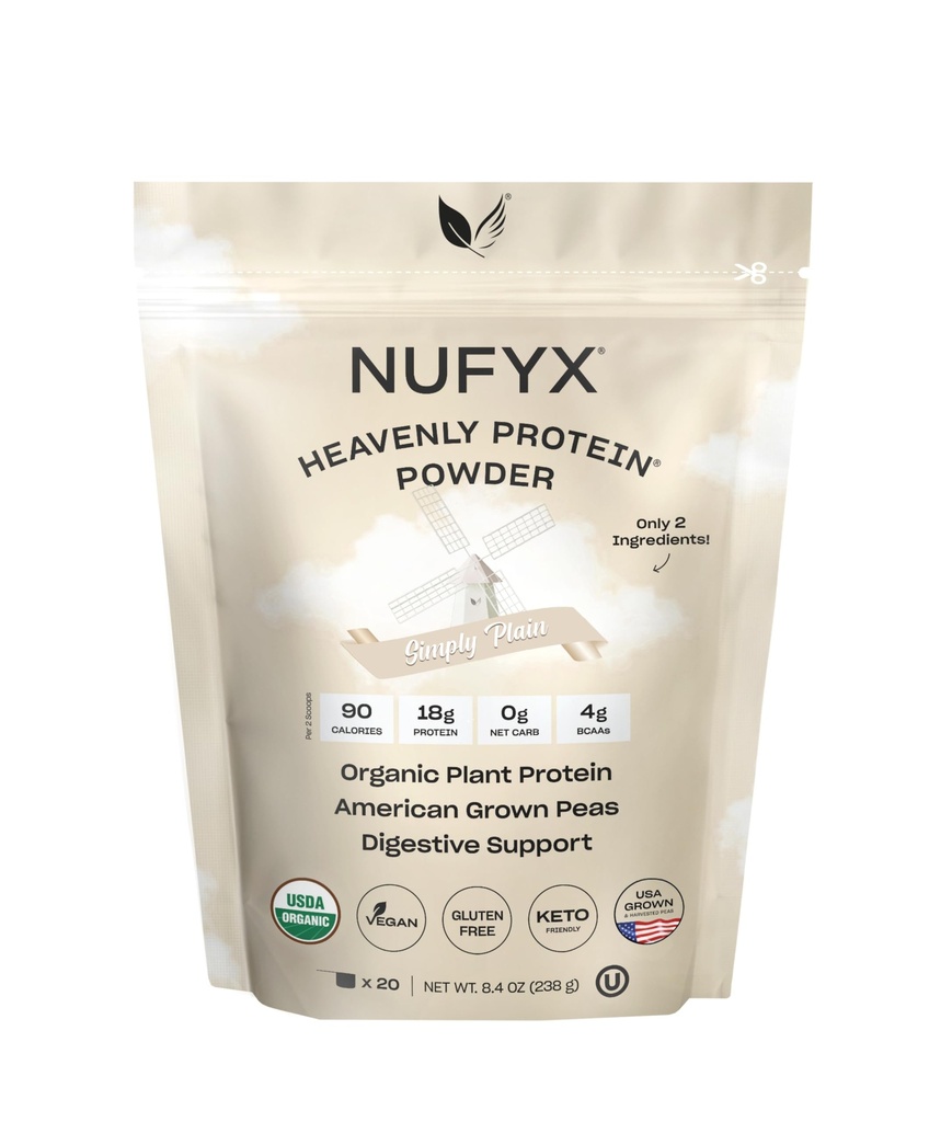 NUFYX Polvere di proteina celeste (pila pura, 20 Scoops)