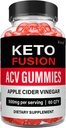 Keto Fusion Gummies - Keto Fusion ACV Gummies (Single, 60 Gummies)