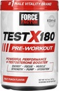 FORCE FACTOR Test X180 Pre-Workout Powder & Energy Supplement, Boost Focus & Endurance, Build Muskel & Stärke, Nitric Oxid Supplement mit Ashwagandaha & L-Citrulline, Obst-Punch, 30 Servierungen